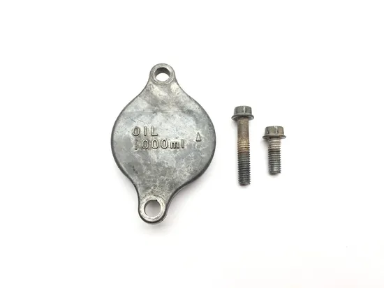 Engine Oil Filter Cover 2007 Suzuki RMZ250 3355
