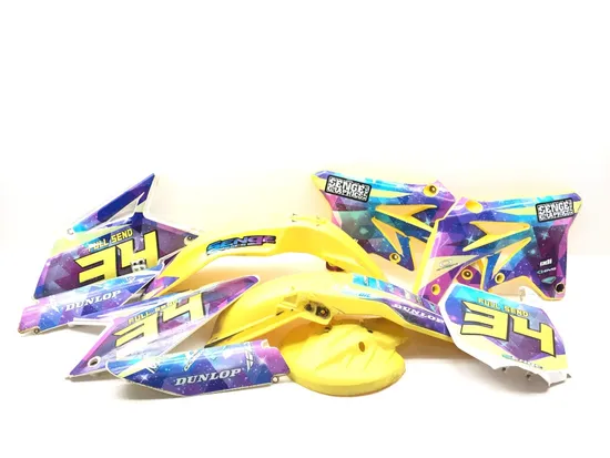 Plastic Kit 2007 Suzuki RMZ250 3355 x