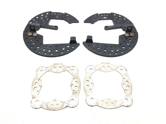 Front Brake Rotor Rock Guards 2008 Can-Am DS450 EFI 3358