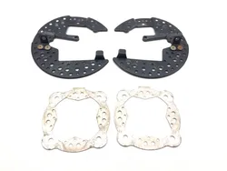 Front Brake Rotor Rock Guards 2008 Can-Am DS450 EFI 3358