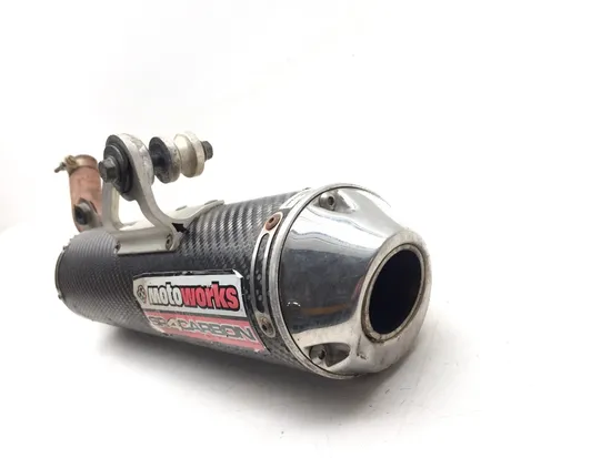 Moto Works SR4 Carbon Full System Exhaust 2008 Can-Am DS450 EFI 3358 PARTS