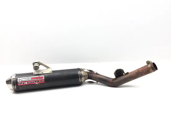 Moto Works SR4 Carbon Full System Exhaust 2008 Can-Am DS450 EFI 3358 PARTS