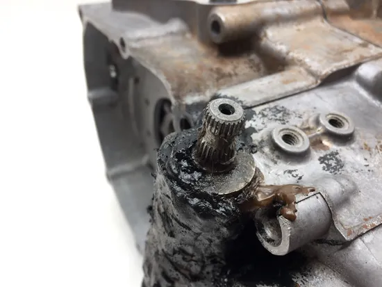 Engine Left Right Center Cases Case 2004 Suzuki Quadsport Z400 LTZ400 2x4 3360 x