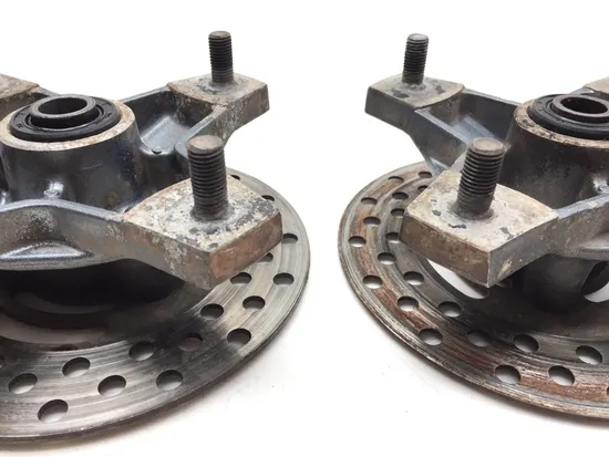 Front Wheel Hub W Rotor Set 2004 Suzuki Quadsport Z400 LTZ400 2x4 3360 x