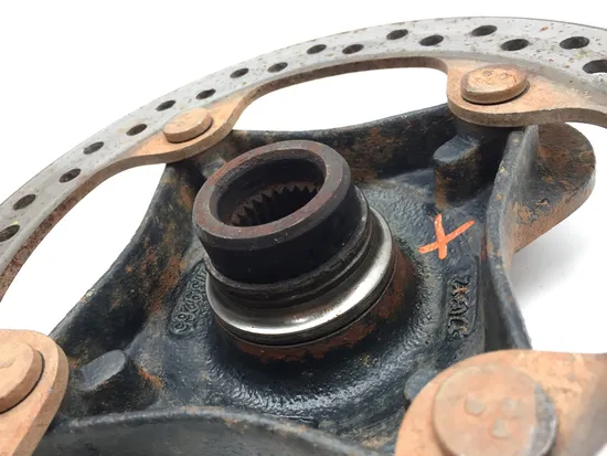 Rear Wheel Axle Hub with Rotor B 2016 Polaris RZR XP 1000 EPS 3349 PARTS