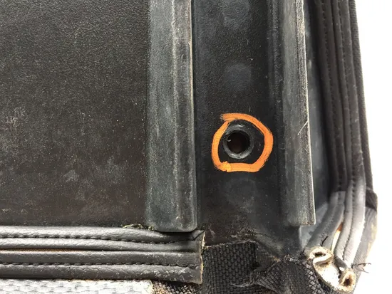 Right Side Passenger Seat Back Cushion 2016 Polaris RZR XP 1000 EPS 3349 x