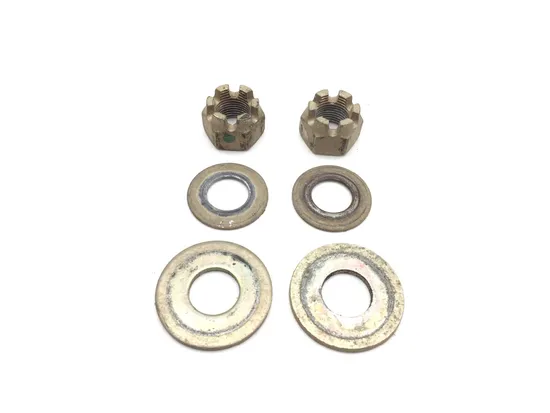 Rear Wheel Axle Hub Castle Nuts 2005 Polaris Predator 500 3370