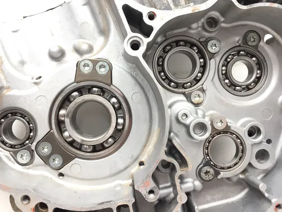 Engine Left Right Center Cases Case 2010 Kawasaki KFX450R 3366