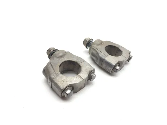 Handlebar Handle Bar Mount Clamps 7/8 2010 Kawasaki KFX450R 3366