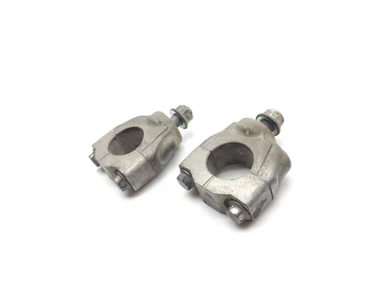 Handlebar Handle Bar Mount Clamps 7/8 2010 Kawasaki KFX450R 3366