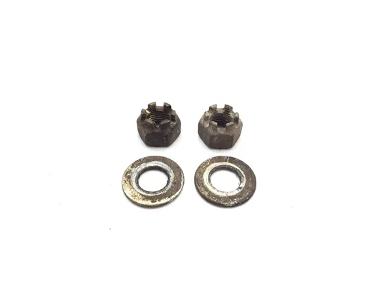 Front Wheel Hub Spindle Castle Nuts 2005 Polaris Predator 500 3370