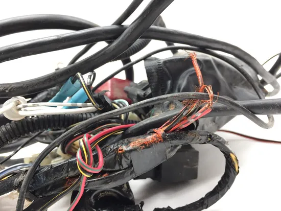 Main Engine Wiring Harness 2010 Kawasaki KFX450R 3366 PARTS 4