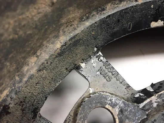 ITP SS 10 Front Wheel Set 2010 Kawasaki KFX450R 3366 x