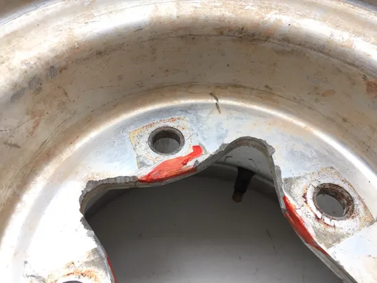 9 Rear Wheel B 2010 Kawasaki KFX450R 3366 x