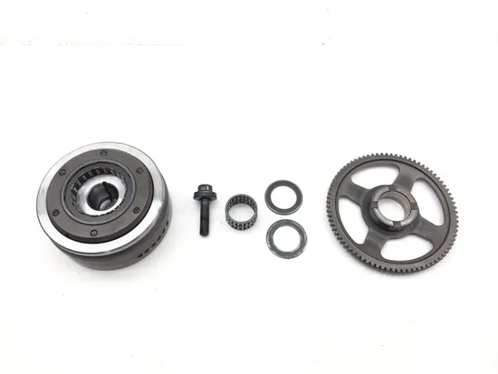 Engine Flywheel W Starter Clutch 1994 Honda XR650L 3369