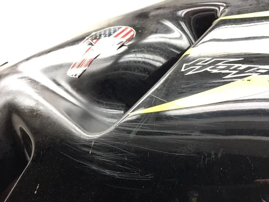 Left Side Mid Lower Fairing Cover Set 2007 Suzuki Hayabusa GSX1300R 3359 x