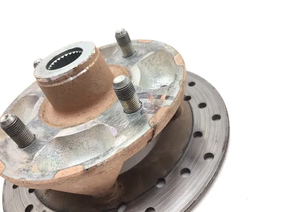 Rear Wheel Axle Hub With Rotor A 2017 Yamaha Wolverine R-Spec YXE70 4x4 3368