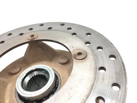 Rear Wheel Axle Hub with Rotor B 2017 Yamaha Wolverine R-Spec YXE70 4x4 3368