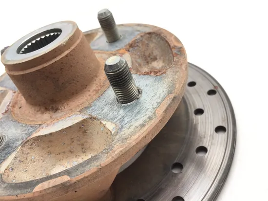 Front Wheel Hub with Rotor B 2017 Yamaha Wolverine R-Spec YXE70 4x4 FI EPS 3368