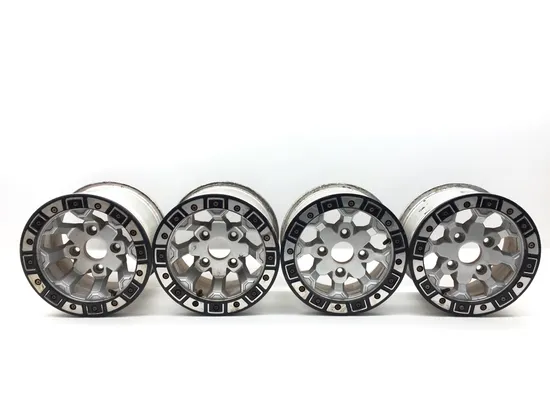 Front Rear Beadlock Wheel Set 12 2017 Yamaha Wolverine R-Spec YXE70 4x4 3368