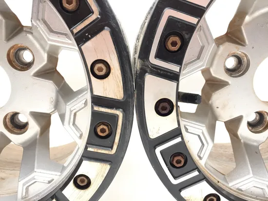 Front Rear Beadlock Wheel Set 12 2017 Yamaha Wolverine R-Spec YXE70 4x4 3368