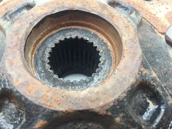 Front Wheel Hub with Rotor B 2018 Polaris RZR XP 1000 EPS 3364 x