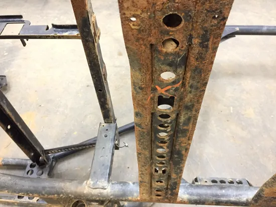 Frame Chassis 2018 Polaris RZR XP 1000 EPS 3364 x