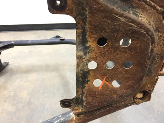 Frame Chassis 2018 Polaris RZR XP 1000 EPS 3364 x