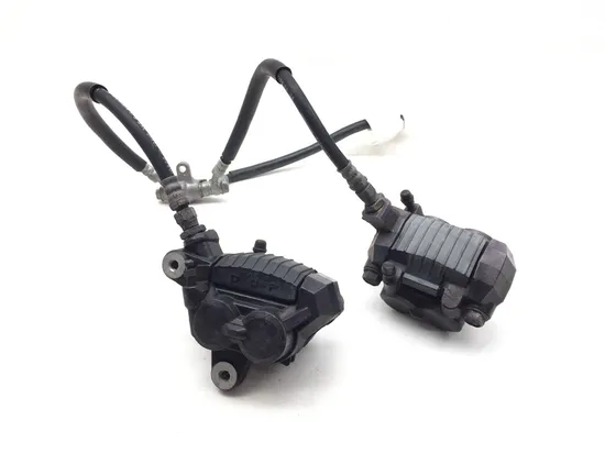 Left Right Front Brake Calipers Pads Set 1995 Suzuki Katana 600 GSX600F 3361