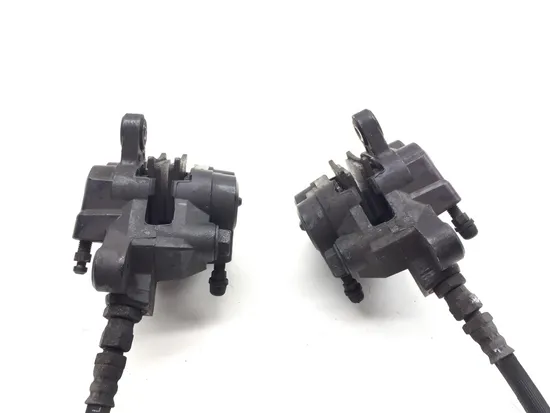 Left Right Front Brake Calipers Pads Set 1995 Suzuki Katana 600 GSX600F 3361