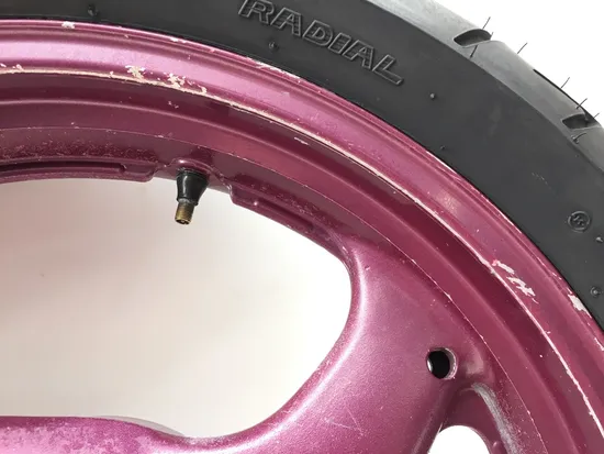 Purple Rear Wheel Rim 1995 Suzuki Katana 600 GSX600F 3361 x