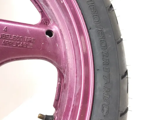 Purple Rear Wheel Rim 1995 Suzuki Katana 600 GSX600F 3361 x