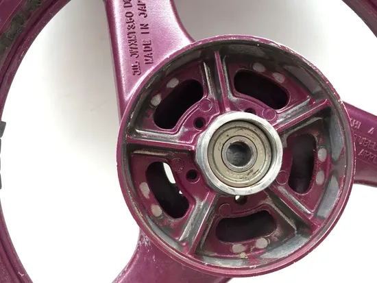 Purple Rear Wheel Rim 1995 Suzuki Katana 600 GSX600F 3361 x