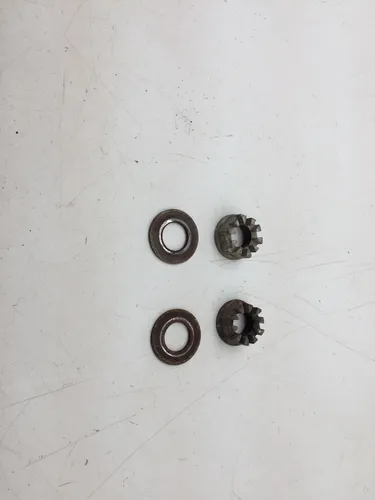 Rear Wheel Axle Hub Castle Nuts 2013 Suzuki Quadsport Z400 LTZ400 2x4 3372