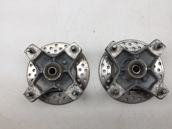 Front Wheel Hub Set 2013 Suzuki Quadsport Z400 LTZ400 2x4 3372