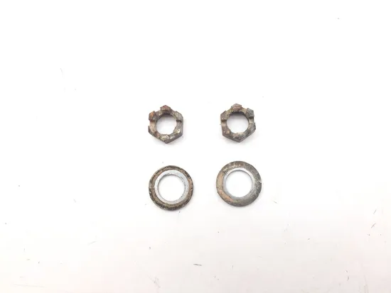 Front Wheel Hub Spindle Castle Nuts 2013 Suzuki Quadsport Z400 LTZ400 2x4 3372