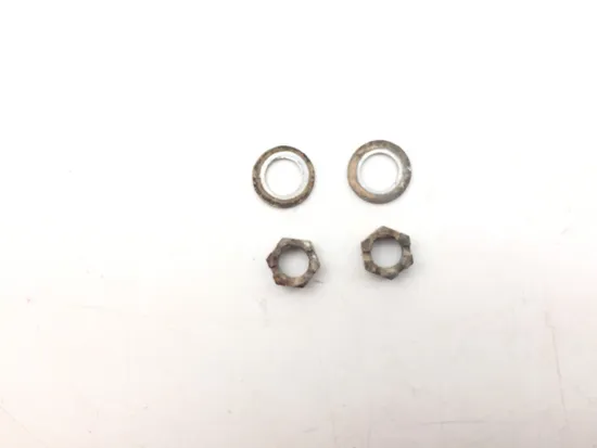 Front Wheel Hub Spindle Castle Nuts 2013 Suzuki Quadsport Z400 LTZ400 2x4 3372