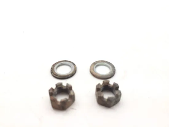 Front Wheel Hub Spindle Castle Nuts 2013 Suzuki Quadsport Z400 LTZ400 2x4 3372