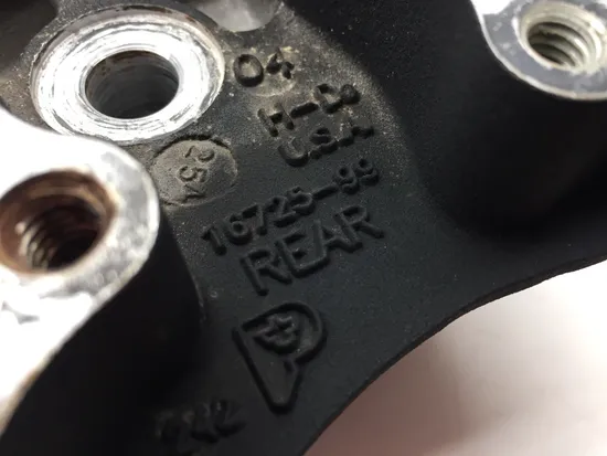 Engine Cylinder Head Complete Rear 2005 Harley Road King Classic EFI FLHRCI 3336