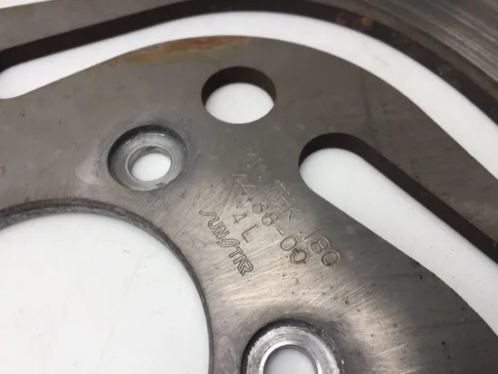 Left Right Front Brake Disc Rotors Set 2005 Harley Road King Classic FLHRCI 3336