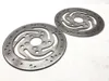 Left Right Front Brake Disc Rotors Set 2005 Harley Road King Classic FLHRCI 3336