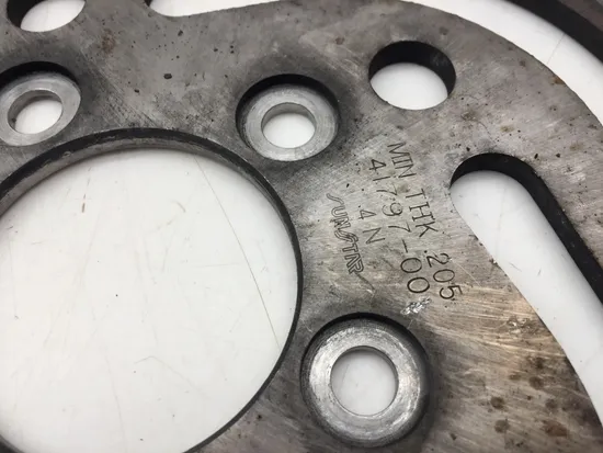 Rear Brake Rotor Disc 2005 Harley-Davidson Road King Classic EFI FLHRCI 3336