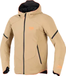 Alpinestars Adult Men Aeroshell Waterproof Jacket Tan Black 4XL