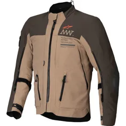 Alpinestars Adult Men AMT8 Stretch Drystar XF Jacket 2XL Brown Tan
