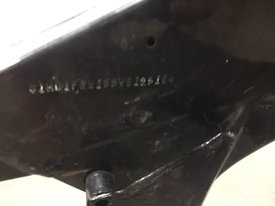 Main Frame Chassis 2005 Harley-Davidson Road King Classic EFI FLHRCI 3336