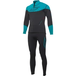 Slippery Adult Men Breaker Wetsuit L Black Aqua
