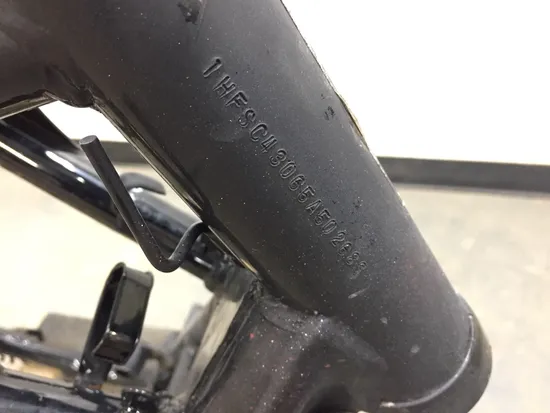 Main Frame Chassis 2005 Honda Shadow Sabre 1100 VT1100C2 3353