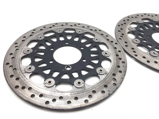 Left Right Front Brake Disc Rotors Set 2001 Triumph Speed Triple 3373 6