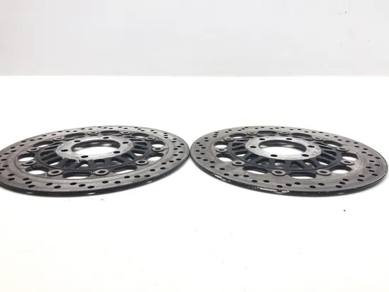 Left Right Front Brake Disc Rotors Set 2001 Triumph Speed Triple 3373 3