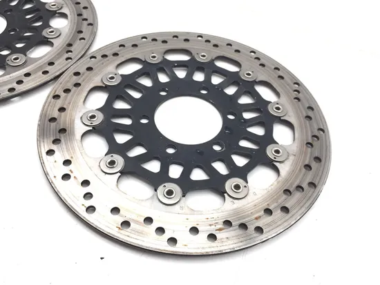 Left Right Front Brake Disc Rotors Set 2001 Triumph Speed Triple 3373 7